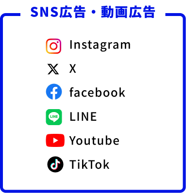SNS広告・動画広告
